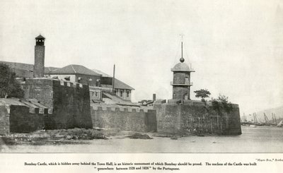 Bombay Castle historisk monument, ca. 1900