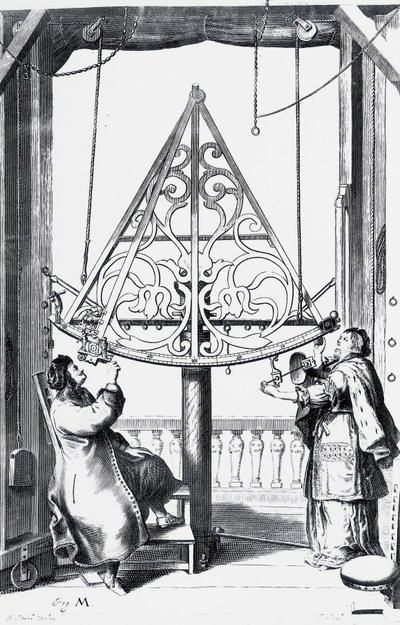 Messing sekstant, c 1658-1673 af Unbekannt