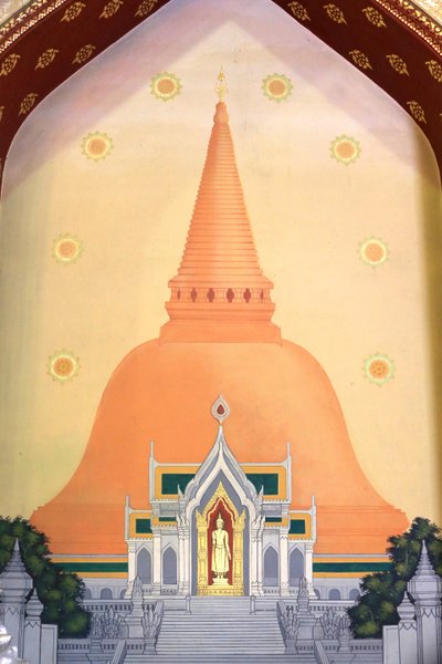 Buddha. Marmor tempel. Hvad benchamabofit dooshitavanaram ratchavaraviharn. 1899. Bangkok. Thailand af Unbekannt