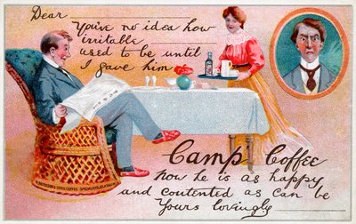 Camp Coffee - reklame, ca. 1920 af Unbekannter Künstler