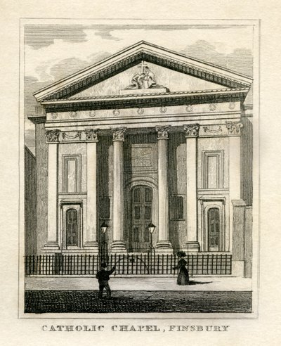 Catholic Chapel, Finsbury af Unbekannt