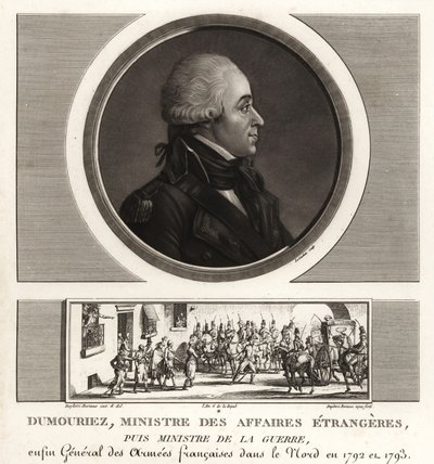 Charles-Francois du Perier Dumouriez, fransk general under de franske revolutionskrige af Unbekannt