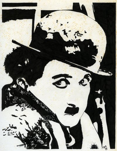Charlie CHAPLIN af Unbekannter Künstler