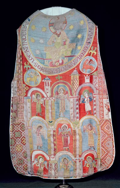 Chasuble fra klostret Goess, Steiermark, en del af det berømte pavesæt, 