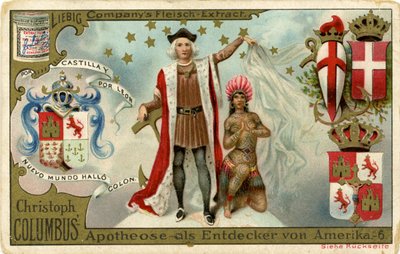 Christoffer Columbus af Unbekannter Künstler