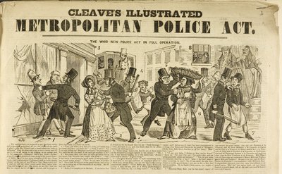 Cleaves Illustrated Metropolitan Police Act af Unbekannter Künstler