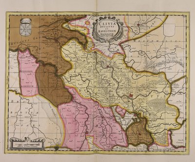 Cliuia ducatus et Rauestein dominium af Unbekannter Künstler