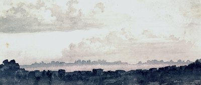 Skystudie af Luke Howard, c 1808-1811 af Unbekannter Künstler