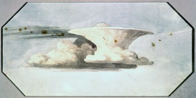 Skystudie af Luke Howard, ca. 1808-1811 af Unbekannter Künstler