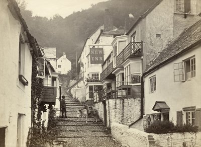 Clovelly, Torridge, Devon, Storbritannien (s/h-billede) af Unbekannter Künstler
