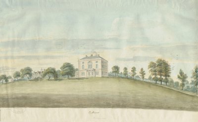 Colton - Bellamore House: akvarelmaleri, og [c 1800] af Unbekannt