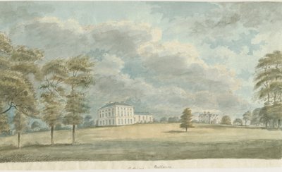 Colton - Bellamore House: akvarelmaleri, og [c 1820] af Unbekannt