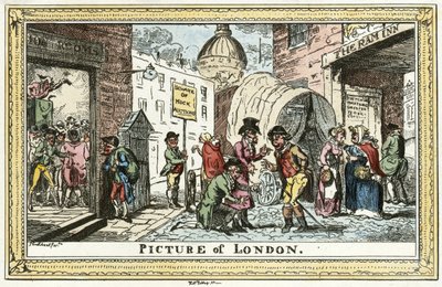 Cruikshank - Billede af London af Unbekannter Künstler