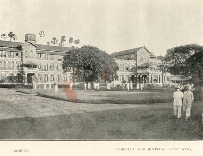 Cumballa krigshospital, ca. 1900