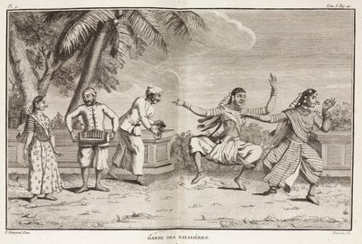 Dansere og musikere, Indien af Unbekannt
