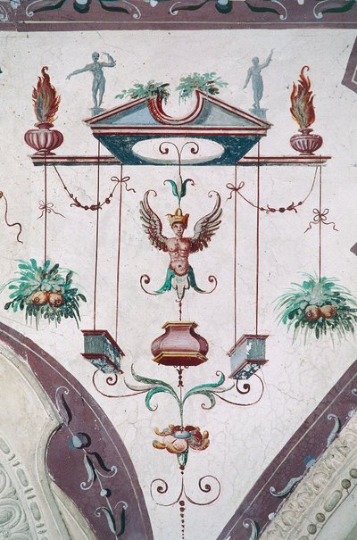 Detalje af Hall of Grotesques