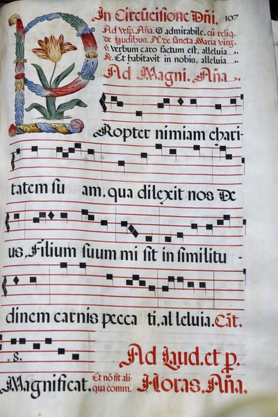 Domus Galilaeae eller House of Galilee drives af den katolske organisation Neocatechumenal Way, Antiphonary, Jesu omskæring, , Saligprisningernes Bjerg, Israel af Unbekannt