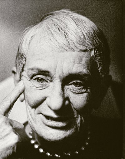 Dorothea Lange (1895-1965) 1963 (s/hvid foto) af Unbekannter Künstler