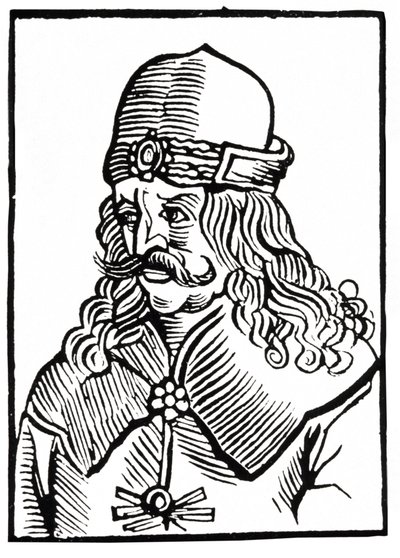 Dracula, ca. 1550 (træsnit) af Unbekannter Künstler