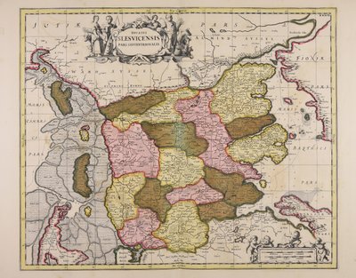 Ducatus Sleswicensis pars septentrionalis af Unbekannter Künstler