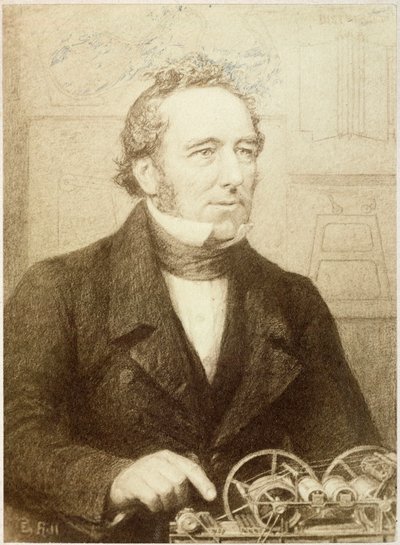 Edward Cowper, britisk opfinder, ca 1830 af Unbekannt