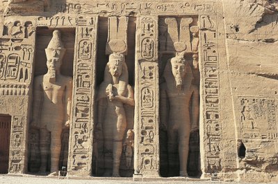 Egypten. Nubiske monumenter ved Abu Simbel (UNESCOs verdensarvsliste af William M. Timlin
