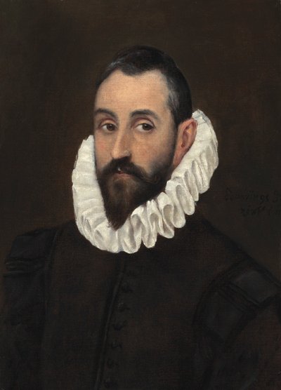 El Greco - Portræt af en gentleman 2020 NYR 18715 0026-102907 af Unbekannter Künstler