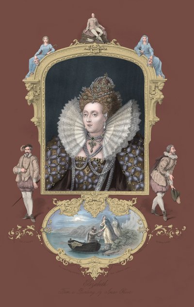 Elizabeth I af Unbekannter Künstler
