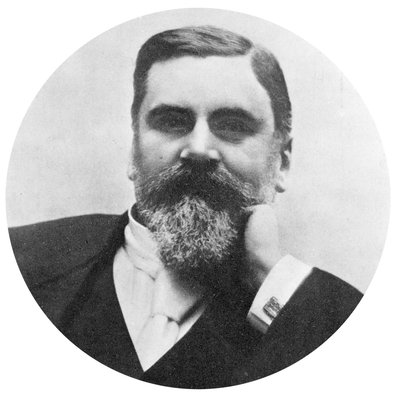 Emile Levassor, fransk bilfabrikant, ca 1885 af Unbekannt