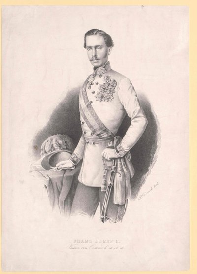 Kejser af Østrig Franz Joseph I af Unbekannter Künstler