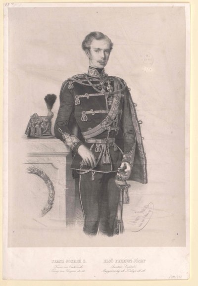 Kejser af Østrig Franz Joseph I af Unbekannter Künstler