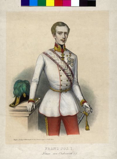 Kejser af Østrig Franz Joseph I af Unbekannter Künstler