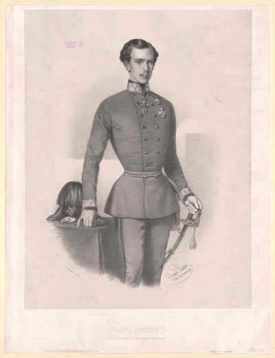 Kejser af Østrig Franz Joseph I af Unbekannter Künstler