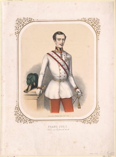 Kejser af Østrig Franz Joseph I af Unbekannter Künstler