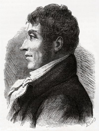 Etienne Gaspard Robert. af Unbekannter Künstler