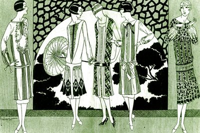 Mode: kjoler i maj 1925 af Unbekannter Künstler
