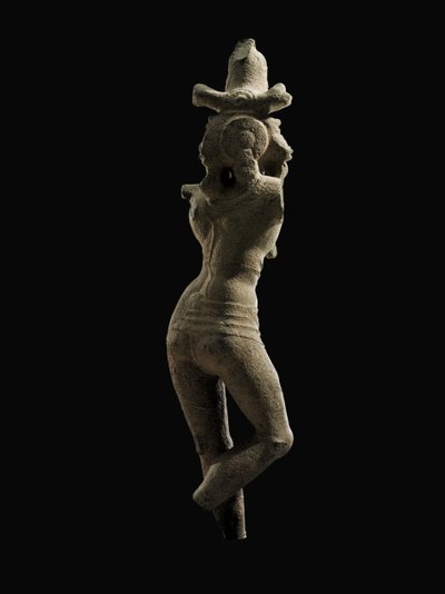 Figur af Venugopala, Sydindien, sen Chola / tidlig Vijayanagar periode, slutningen af det 13. / begyndelsen af det 14. århundrede af Unbekannt