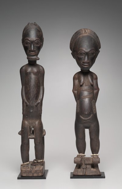 Figure pair, late 1800s to early 1900sdani af Unbekannt