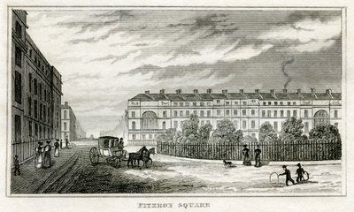 Fitzroy Square af Unbekannt