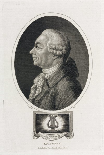 Friedrich Gottlieb Klopstock, tysk digter af Unbekannt
