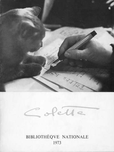 Forsiden af et udstillingskatalog til »Colette« på Frankrigs Nationalbibliotek af Unbekannt