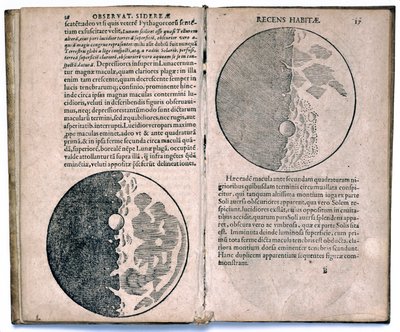 Galileos observationer af månen af Unbekannt