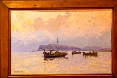 Galleri for moderne kunst (tidligere Santa Chiara-kloster), Palermo, Sicilien, Italien, Michele Catti, Alba af Unbekannter Künstler