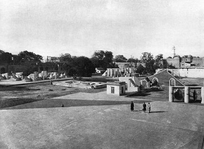 Gesamtansicht des Observatoriums von Jaipur, Indien von Unbekannt