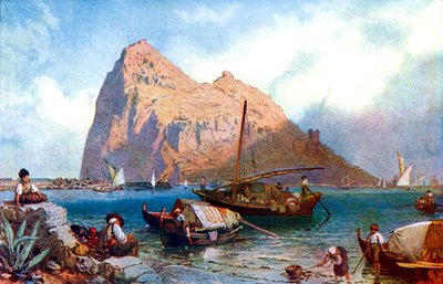 Gibraltar af Unbekannter Künstler