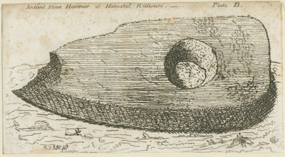 Hamstall Ridware - Arkæologisk fund: ætsning og [? 1700-tallet] af Unbekannt