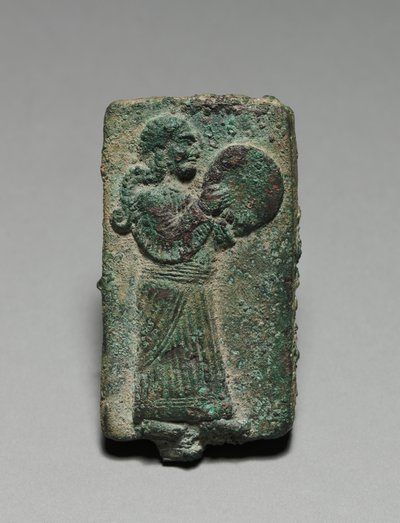 Håndtrommeslager, 900-700 f.Kr af Unbekannt