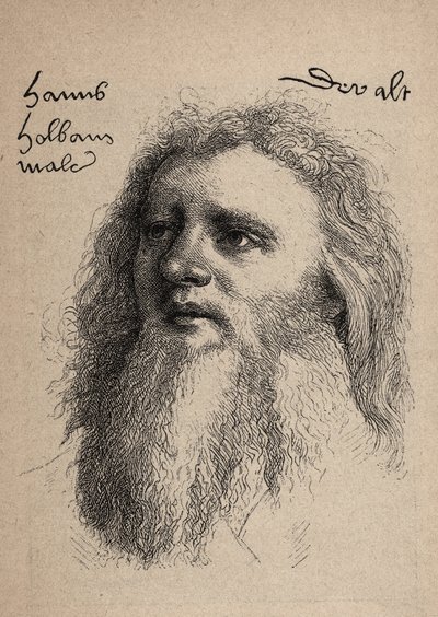 Hans Holbein den ældre 1460-1524 - Selvportræt - Hans Holbein den ældre - Selvportræt. af Unbekannt