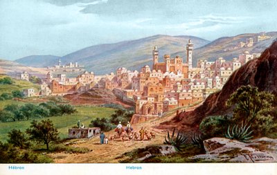 Hebron, Palæstina af Unbekannter Künstler