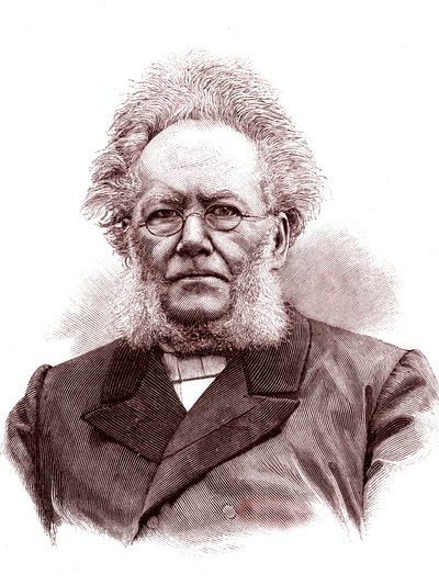 Henrik Ibsen af Unbekannter Künstler